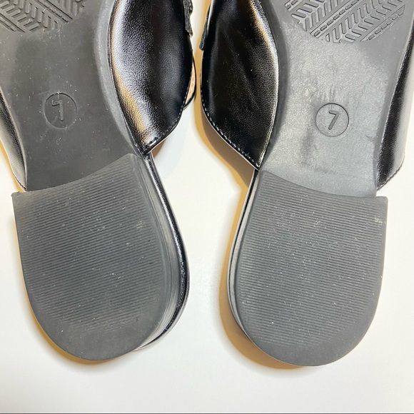 A New Day Black Mules Size 7 - Picture 7 of 12
